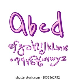 Vector fonts / Handwritten calligraphy