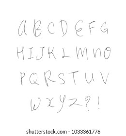Vector fonts / Handwritten calligraphy