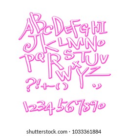 Vector fonts / Handwritten calligraphy