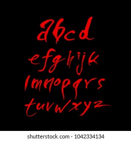 Vector fonts / Handwritten calligraphy