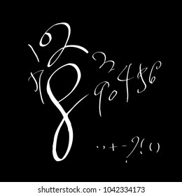 Vector fonts / Handwritten calligraphy