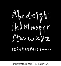 Vector fonts / Handwritten calligraphy