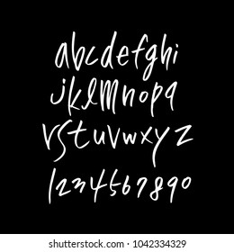Vector fonts / Handwritten calligraphy