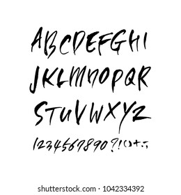 Vector fonts / Handwritten calligraphy