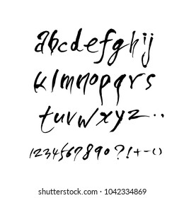 Vector fonts / Handwritten calligraphy 