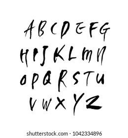 Vector fonts / Handwritten calligraphy 