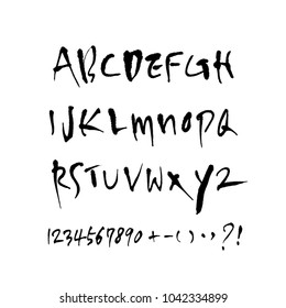 Vector fonts / Handwritten calligraphy 