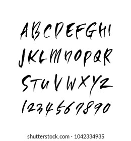 Vector fonts / Handwritten calligraphy 