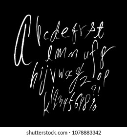 Vector fonts / Handwritten calligraphy