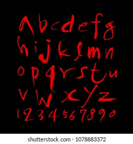 Vector fonts / Handwritten calligraphy