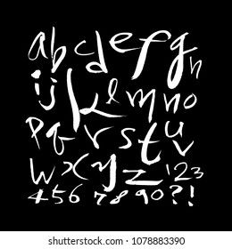 Vector fonts / Handwritten calligraphy