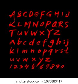 Vector fonts / Handwritten calligraphy
