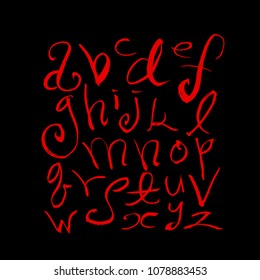 Vector fonts / Handwritten calligraphy