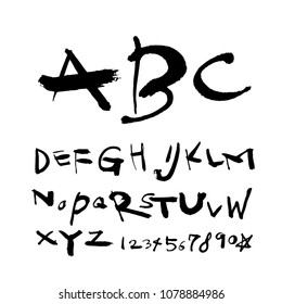 Vector fonts / Handwritten calligraphy 