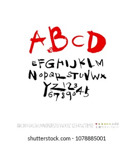 Vector fonts / Handwritten calligraphy 