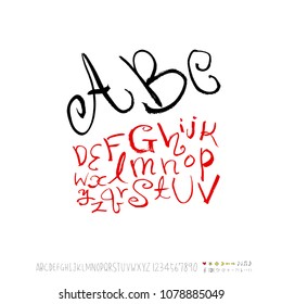 Vector fonts / Handwritten calligraphy 