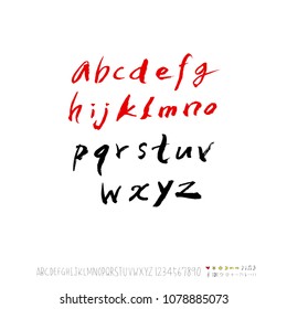 Vector fonts / Handwritten calligraphy 