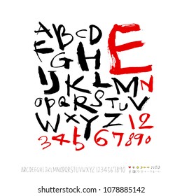 Vector fonts / Handwritten calligraphy 