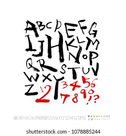 Vector fonts / Handwritten calligraphy 