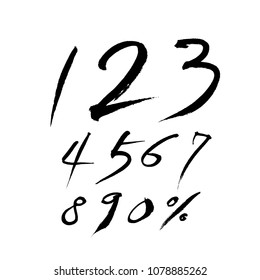 Vector fonts / Handwritten calligraphy 