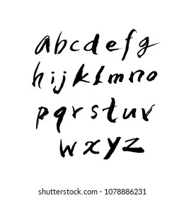 Vector fonts / Handwritten calligraphy 