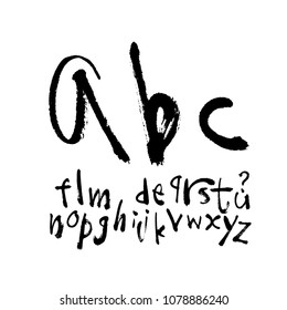 Vector fonts / Handwritten calligraphy 
