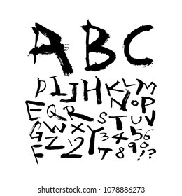 Vector fonts / Handwritten calligraphy 