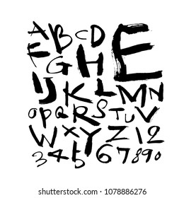 Vector fonts / Handwritten calligraphy 