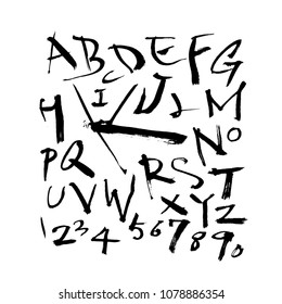 Vector fonts / Handwritten calligraphy 