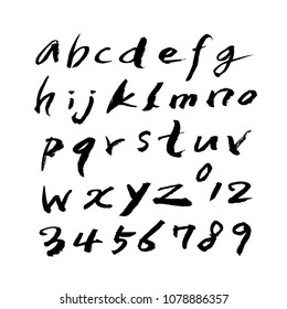 Vector fonts / Handwritten calligraphy 