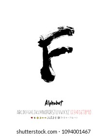 Vector fonts / Handwritten calligraphy 