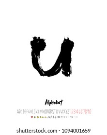 Vector fonts / Handwritten calligraphy 