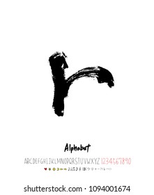 Vector fonts / Handwritten calligraphy 
