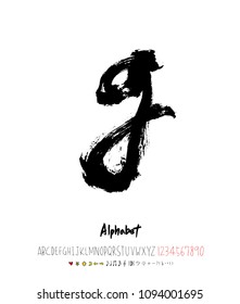 Vector fonts / Handwritten calligraphy 