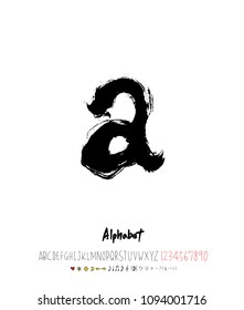 Vector fonts / Handwritten calligraphy 