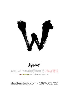Vector fonts / Handwritten calligraphy 