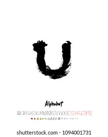 Vector fonts / Handwritten calligraphy 