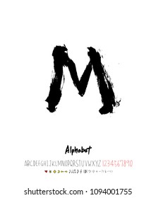 Vector fonts / Handwritten calligraphy 