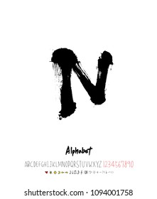 Vector fonts / Handwritten calligraphy 