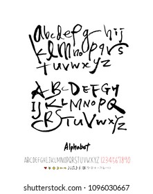 Vector fonts / Handwritten calligraphy 