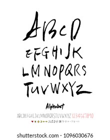 Vector fonts / Handwritten calligraphy 