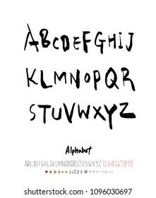 Vector fonts / Handwritten calligraphy 