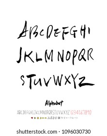 Vector fonts / Handwritten calligraphy 