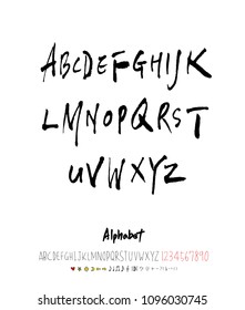 Vector fonts / Handwritten calligraphy 