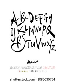 Vector fonts / Handwritten calligraphy 