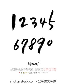 Vector fonts / Handwritten calligraphy 