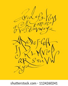 Vector fonts / Handwritten calligraphy 