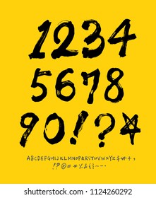 Vector fonts / Handwritten calligraphy 