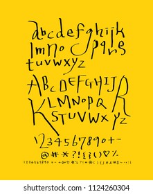 Vector fonts / Handwritten calligraphy 