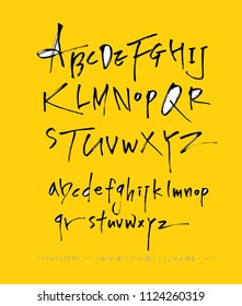 Vector fonts / Handwritten calligraphy 